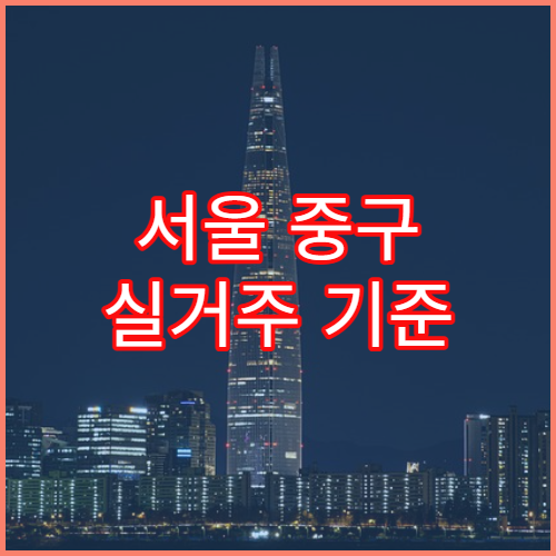 서울 중구 실거주 기준 한 달 생활비·교통비 분석