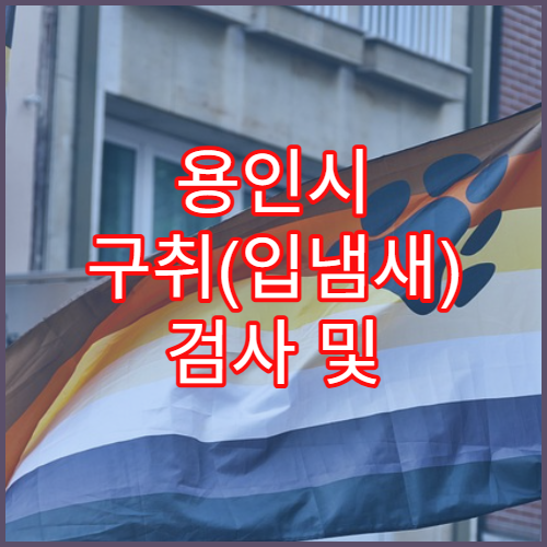 용인시 구취(입냄새) 검사 및 치료 병원