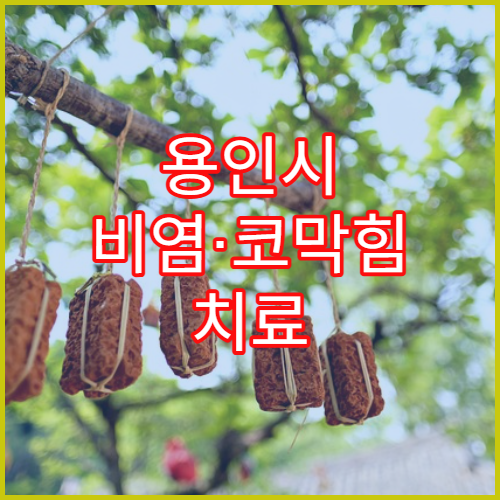 용인시 비염·코막힘 치료 전문 병원