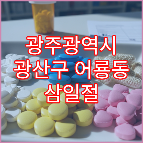 광주광역시 광산구 어룡동 삼일절 대체공휴일 공휴일 영업 약국