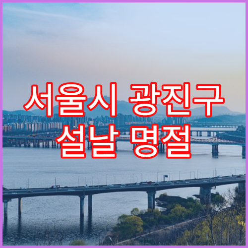 서울시 광진구 설날 명절 내과 연휴 진료 감기·소화불량 상담 가능