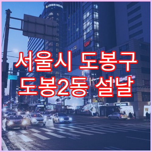 서울시 도봉구 도봉2동 설날 명절 약국 연휴 영업 진통제·소화제 상담 가능