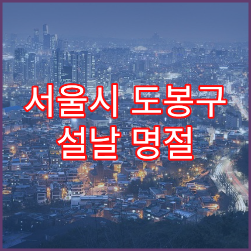 서울시 도봉구 설날 명절 이비인후과 연휴 진료 코감기·인후통 상담 가능