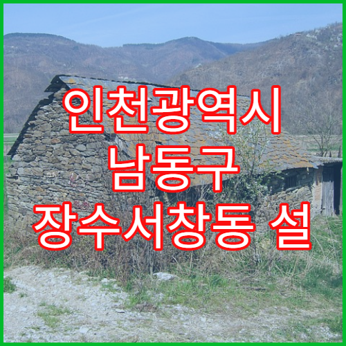 인천광역시 남동구 장수서창동 설 명절 당번약국 영업시간 확인