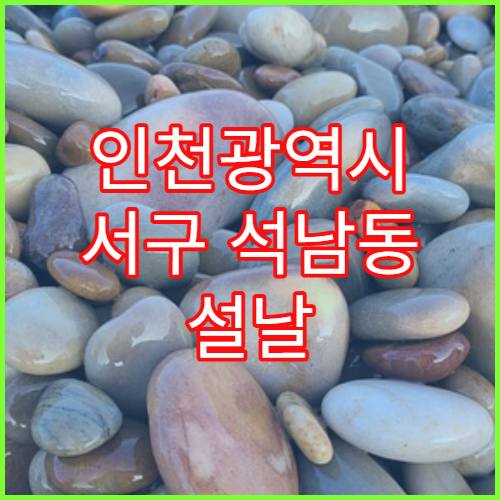 인천광역시 서구 석남동 설날 당직약국 운영시간 확인하기